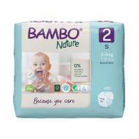 Эко-подгузники Bambo Nature 2 (3-6 кг), 30 шт купить в Перми