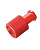 Комби-стоппер красный, заглушка Луер-Лок — 100 шт/уп купить в Перми