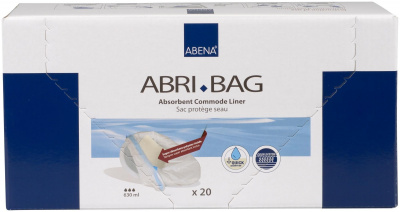 Abri-Bag Гигиенические впитывающие пакеты для туалета 51,5x39 см купить оптом в Перми