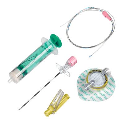 Набор для эпидуральной анестезии Перификс 420 18G/20G, фильтр, ПинПэд, шприцы, иглы  купить оптом в Перми