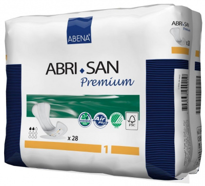 Урологические прокладки Abri-San Premium 1, 200 мл купить оптом в Перми
