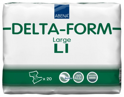 Delta-Form Подгузники для взрослых L1 купить оптом в Перми
